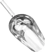 Zerodeko Multi Function Stainless Steel Feed Distribution Scoop Scoop for Livestock Pet Feed Ice Sugar Flour and More for Bins and Containers