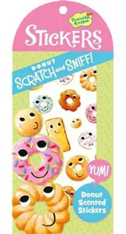 Scratch & Sniff Donut Scented Sticker Pack