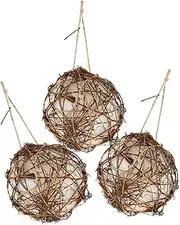 GANAZONO 3pcs Wild Bird Nesting Material Kit Outdoor Hummingbird Nesting Pocket for Bird Lovers for Garden Balcony Decoration and Encouraging