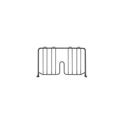 Metro DD14-DSG Super Erecta 8" High Shelf Divider for Wire Shelves, Smoked Glas