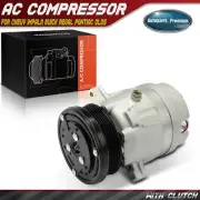 AC Compressor with Clutch for Chevrolet Impala Monte Carlo Buick Regal Pontiac (for: Chevrolet)