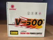 NEW Coolmax V-500 500W 120mm Silent Fan Power Supply SEALED