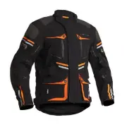 Sunne Textile Jacket Black Orange