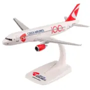 PPC CSA Czech Airlines Airbus A320-200 100 Years Desk 1/200 AV Model Airplane