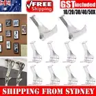 10-100PCS Picture Rail Hooks Moulding Rail Hook Photo Frame Heavy Duty Hangers
