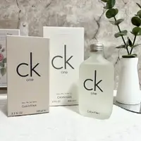 在飛比找蝦皮購物優惠-波妮香水♥ Calvin Klein CK ONE 中性淡香