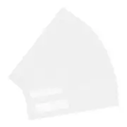 50 Pcs Double Window Envelopes (White, 4 1/8 Inch x 9 1/2 Inch )
