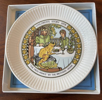 Wedgwood Children’s Story 6” Plate “The Frog Prince” By The Brothers Grimm 1978