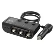 Fast Charger Car USB PD Ports Charge Charging Power Socket W/Cigarette Lighter (for: Porsche)