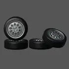 Alfa Romeo 155 Q4 WHEELS 1/87 1/64 1/43 1/32 1/24 1/18 1/12 HOT Tamiya IXO Norev
