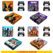 Fortni PS4 Slim Skin Decal Wrap Playstation 4 Slim Console Controller Sticker