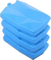 Cabilock 4pcs Camping Ice Pack Reusable Cooler Ice Packs for Portable Lunch Bags Breastmilk Storage