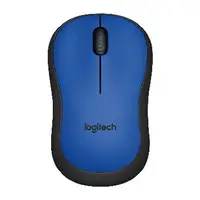 在飛比找順發線上購物優惠-Logitech 羅技 M221靜音無線滑鼠(藍)