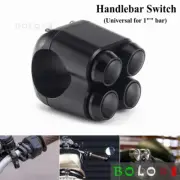 Turn Signals, Horn Custom Switch Momentary 4 Buttons For Harley 1" Handlebar