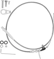 ULTECHNOVO 1set Throttle Cable Kit for Automotive Throttle Cable Replacement Quick Installation Performance Appearance Vehicle Accessory