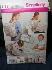 1177 Simplicity Sewing Pattern Accessories for Babies / Infants One Size Uncut