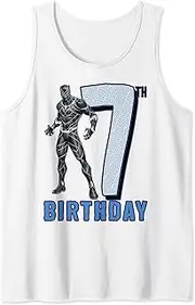 [Marvel] Black Panther 7th Birthday Portrait Tank Top