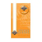 Wests Tigers NRL Greeting Card with Badge