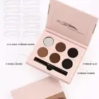 Eyebrow Stencil Set Brow Powder Makeup Kits Brow Contours Powder Kits for Woman