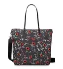 Tory Burch Virginia Red Retro Block Print XL Tote Bag - MSRP: $328.00