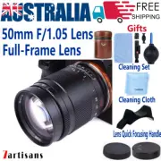 7artisans 50mm F1.05 Lens for Sony E A 7 9 C R Canon EOS 5 6 Nikon Z 50 Leica L