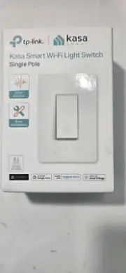 Kasa Smart TP-Link KS220 Wi-Fi Dimmer Single Pole Light Switch New