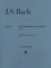 JS Bach The Well-Tempered Clavier Revised Edition Sheet Music Piano 051480014