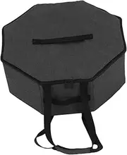 JECOMPRIS Collapsible Hat Travel Case Spacious Cowboy Cap Organizer for Baseball Hats Foldable Design for Easy Portability Unisex Storage for Outdoor Activities