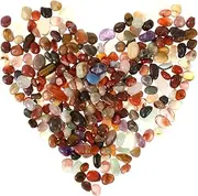 HANABASS 1Pack Tumbled Gravel Stones for Landscape Decor Polished Pebbles for Planters Decorative Rocks for Vases Aquariums and Crafting Projects