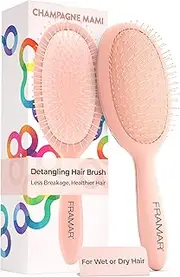 Detangling Hair Brush - Champagne Mami