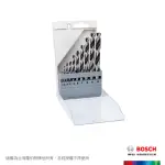 【BOSCH 博世】10支裝金屬鑽頭組_1-10MM