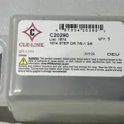 CLE-LINE C20290 1874 Step Drill 7/8-1 3/8 BRAND NEW IN PACKAGE! HSS