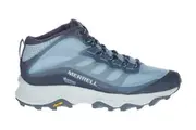 Merrell Women's Moab Speed Mid GTX Hiking Shoe (Navy)