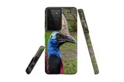 For Samsung Galaxy S21 Ultra Case, Tough Protective Back Cover, Cassowary