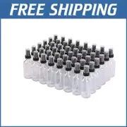 Leak-Proof Multi-Purpose 2 oz Glass Spray Bottles - Perfect for Travel & Beauty