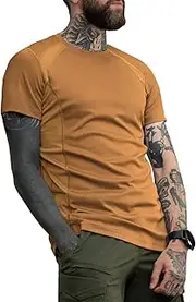[M-Tac] Athletic T-Shirt Gen.2 - Breathable Polyester Military T-Shirt with Short Sleeve and Crew Neck for Men