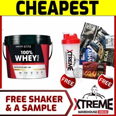 HORLEYS ELITE 100% WHEY PLUS 2.5KG // WPI WHEY PROTEIN ISOLATE @