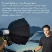 Holder Grip for ML60II Bi LED Light Easy to Carry Bracket Stand Handle