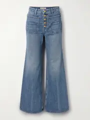 [Ulla Johnson] Ulla Johnson - The Gwynne High-rise Flared Jeans - Mid denim - 32 32 Blue