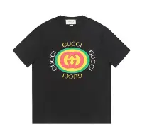 在飛比找Yahoo!奇摩拍賣優惠-【品質】Gucci古馳 圓圈logo 印花圓領短袖T恤面料：