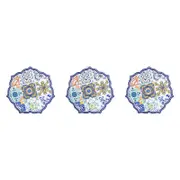 3PK LVD Metal Trivets Moroc Home/Kitchen Decor 20cm Assorted