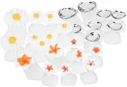 BIUDECO Pack Toe Separators for Nail Polish Silicone Pedicure Tools Toe Divider Tools Pcs Per Set for Manicures Pedicures