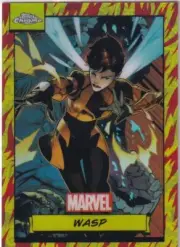 Topps Marvel Chrome 2024 Card No. 15 Wasp Yellow Red 11/39