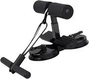Sit up Bar Assistance Device Floor Holder with Double Suction Cups Sit up Machine Adjustable Height Situp Bar for Belly Women