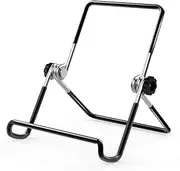 Foldable Tablet Stand, Adjustable Portable Metal Holder Cradle for Tablets, Compatible with iPad 10.2" Air 4 10.9 Air 3 iPad Pro 12.9 iPad Pro 11 10.5 9.7 Galaxy Tab A 10.1 S6 S7 ( 1 PCS for 9-12.9" Tablets )