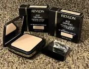2 REVLON AGE DEFYING PRESSED LOOSE POWDER ~ 02 TRANSLUCENT MEDIUM