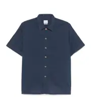 textured shirt XL,L,M Blue