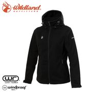 【Wildland 荒野 女 三層貼防風保暖功能外套《黑》】0A72907/夾克/運動外套/抗風透氣