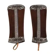 Mexican Cafe Charro Polainas Gamuza Riding Chaps