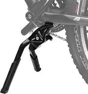 BV Bike Kickstand, Ebike Heavy Duty, Center Mount Bicycle Stand - Length Adjustable, Foldable Double Leg for 24"-28" Bikes